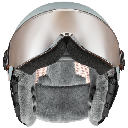 Kinder Skihelm Uvex Rocket Jr. Visor
