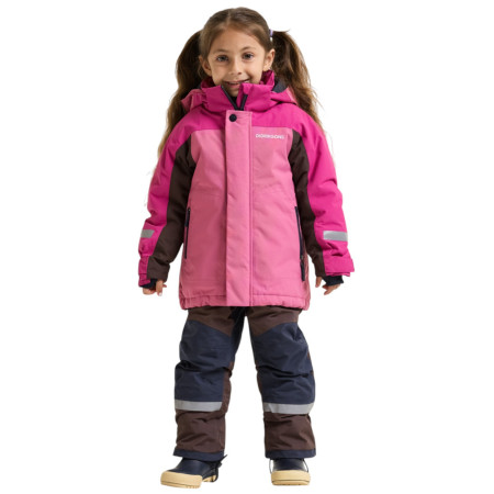 Kinder Winterjacke Didriksons Neptun Kids Jkt 5 Heather Pink