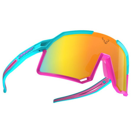 Sonnenbrille Dynafit Trail Evo Sunglasses hellblau Silvretta/pink