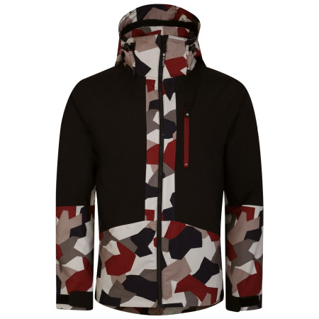 Herrenjacke Dare 2b Edge Jacket schwarz Black/Clay Geo Camo