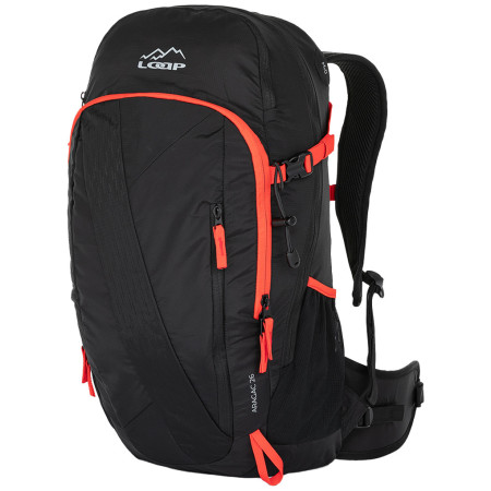Wanderrucksack Loap Aragac 26 schwarz/rot Black