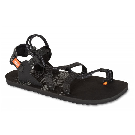 Herrensandalen Lizard Bat III schwarz SkinBlack