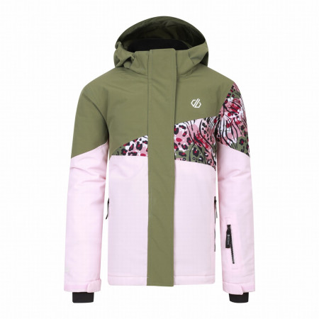 Kinder Winterjacke Dare 2b Humour III Jacket rosa/grün CrRo/OlLeoPt