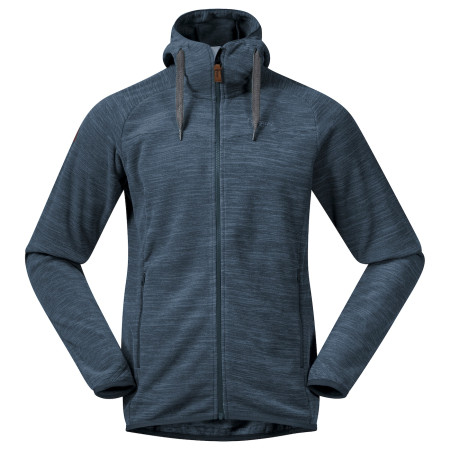 Herren-Sweatshirt Bergans Hareid Fleece Jacket blau Orion Blue