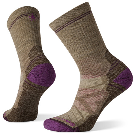 Damensocken Smartwool W Performance Hike Light Cushion Crew lila/grün Fossil