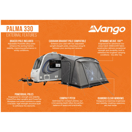 Vorzelt Vango Palma 330