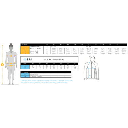 Damenjacke Kilpi Hurricane-W (2022)