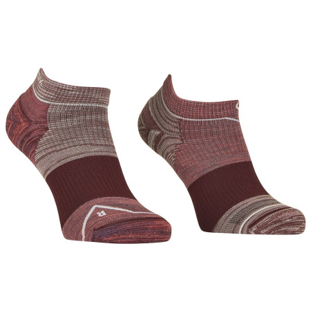 Damensocken Ortovox Alpine Low Socks W rosa/weinfarbe Wild Rose