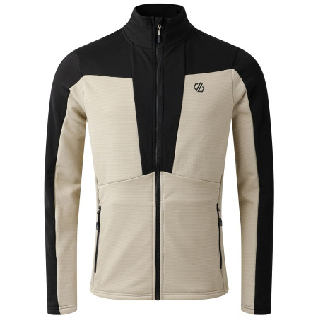 Herren Funktions-Sweatshirt Dare 2b Substratum V Core Stretch schwarz/beige Abbey stone/Black