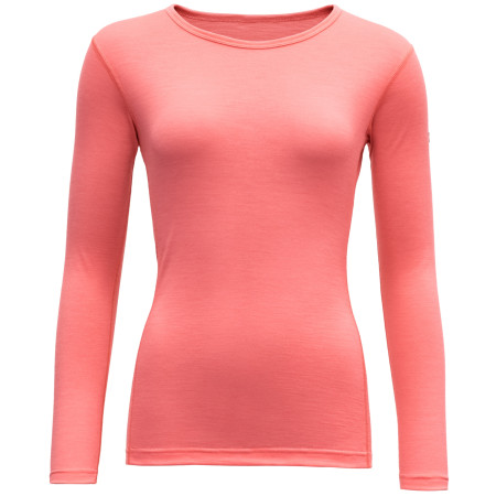 Damen-T-Shirt Devold Breeze Woman Shirt korallenfarbe Coral