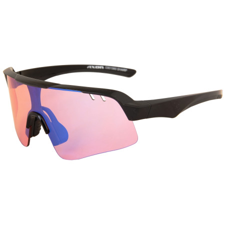 Sonnenbrille Axon Sharp schwarz/rot