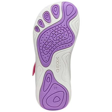 Kinderschuhe Geox J Foot-Run Girl Pink/Lavender