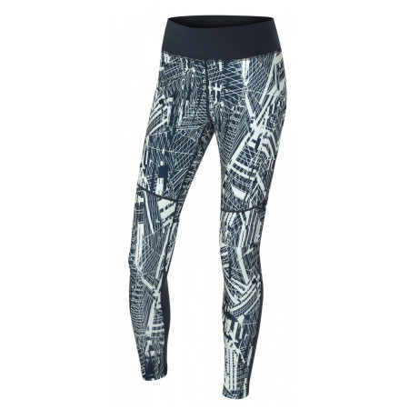 Damen-Leggings Husky Darby Long anthrazit/grün