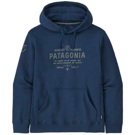 Sweatshirt Patagonia Forge Mark Uprisal Hoody dunkelblau Lagom Blue