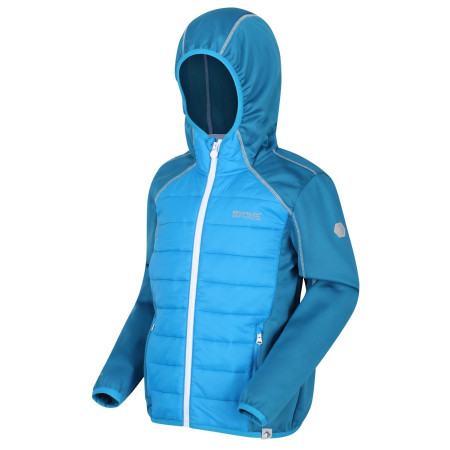 Kinderjacke Regatta Kielder IV Hybrid blau Petrbl/Blas