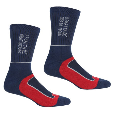 Herrensocken Regatta Samaris2SeasonSck blau/rot Navy/Darked