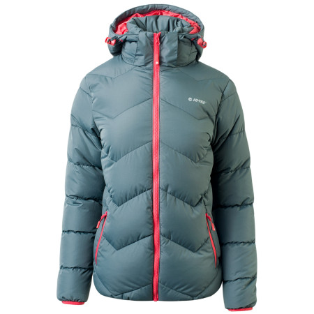 Damenjacke Hi-Tec Lady Safi grau IronGate/HotCoral