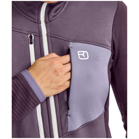 Damen Funktions-Sweatshirt Ortovox Fleece Grid Jacket W