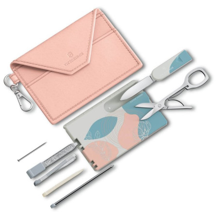 Multifunktionskarte Victorinox Swiss Card Classic rosa Paris Style