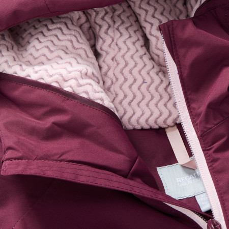 Kinder Winterjacke Regatta Hillain Warm Lined Fig