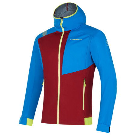 Herrenjacke La Sportiva Macnas Softshell Jkt M rot/blau Sangria/Electric Blue