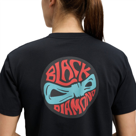 Damen-T-Shirt Black Diamond W Rope Badge SS Tee