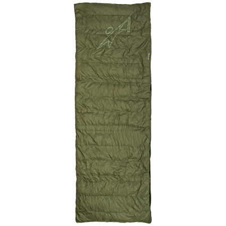 Daunenschlafsack Warmpeace Quilt 300 dunkelgrün CallaGreen/Black