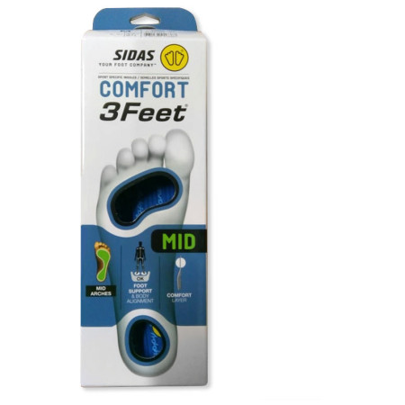 Schuheinlagen Sidas 3Feet Comfort Mid Arch