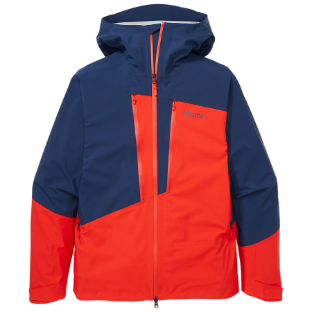 Herrenjacke Marmot Huntley Jacket blau/rot ArcticNavy/VictoryRed