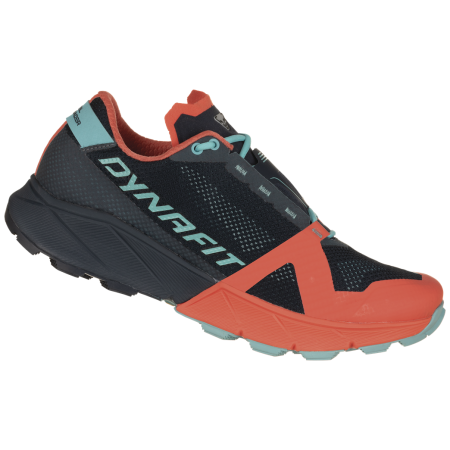 Damen Laufschuhe Dynafit Ultra 100 W blau/rot Hot Coral/Blueberry
