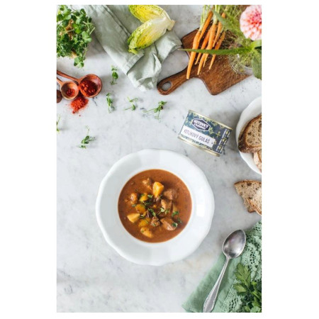 Nahrung Hauptspeise Hotovky z plechovky Kesselgulasch 400 ml