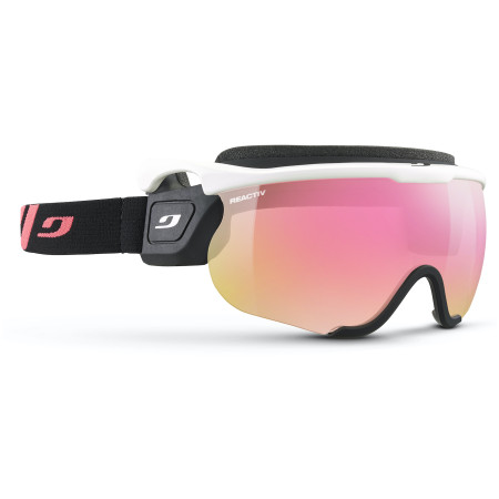 Brille Julbo Sniper Evo M Ra Pf 1-3 Hc weiß/schwarz White/black