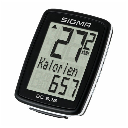 Fahrradcomputer Sigma BC 9.16 drátový schwarz