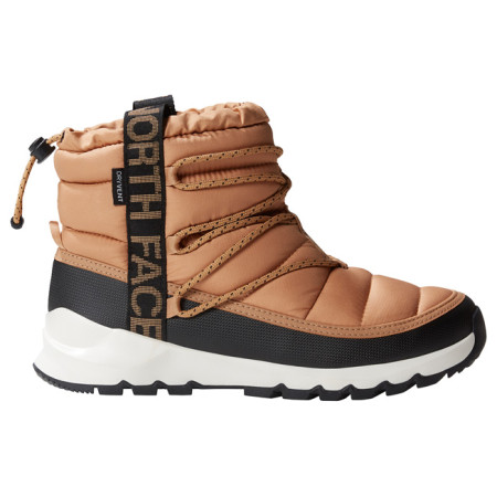 Damenschuhe The North Face W Thermoball Lace Up Wp braun ALMOND BUTTER/TNF BLACK