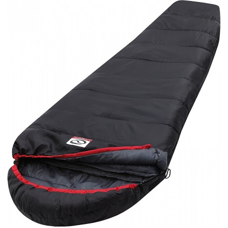Schlafsack Loap Darway schwarz/rot