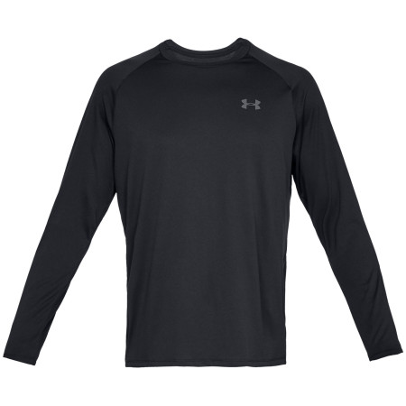 Herren-Funktionsshirt Under Armour Tech 2.0 LS-BLK schwarz Black/Graphite