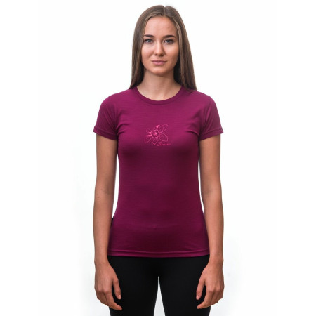 Damen-T-Shirt Sensor Merino Wool PT Orchidea