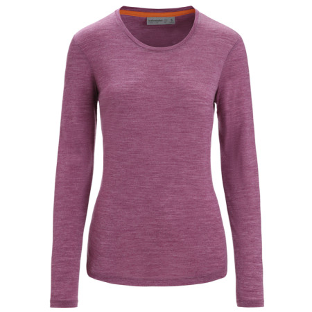 Damen-T-Shirt Icebreaker Women Sphere II LS Tee lila Go Berry Heather