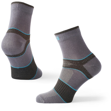 Socken Zulu Sport grau Gray/Black/Petrol