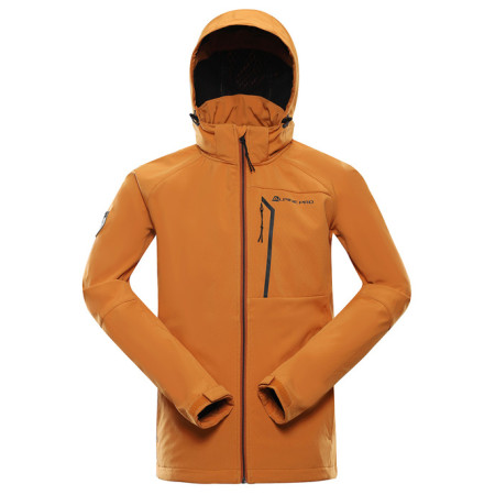 Herren Softshell-Jacke Alpine Pro Hoor orange GOLDEN OAK