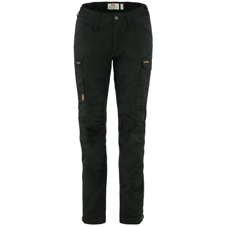 Damenhose Fjällräven Kaipak Trousers Curved W schwarz black