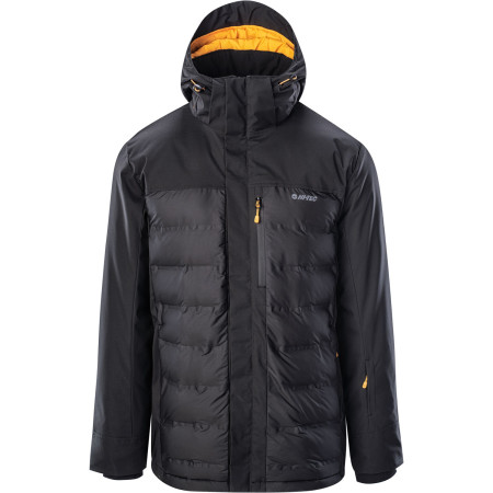 Herrenjacke Hi-Tec Helmir schwarz Black/Bright Marigold