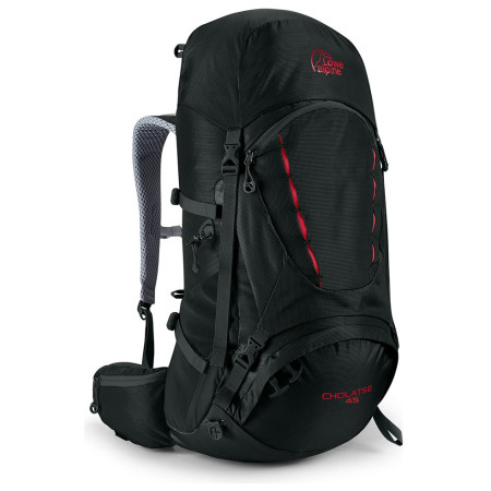 Rucksack Lowe Alpine Cholatse 45 schwarz/rot Black/Bl