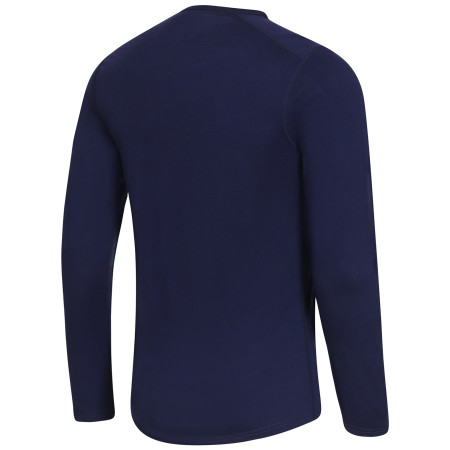 Herren-T-Shirt Zulu Merino Buddha 160 Long