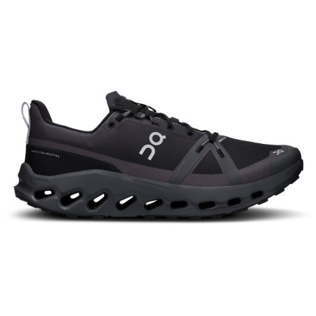 Herren Laufschuhe On Running Cloudsurfer Trail Waterproof schwarz Black/Eclipse