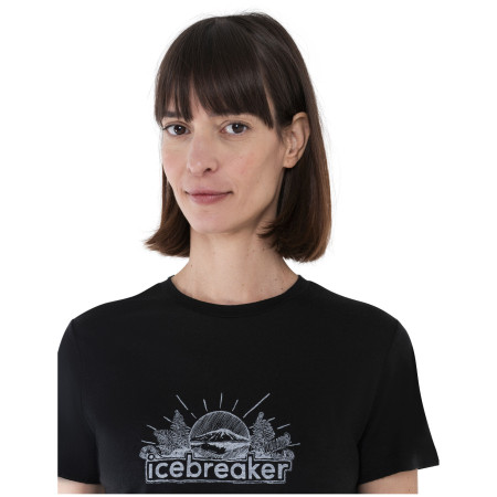 Damen-Funktionsshirt Icebreaker Women Merino 150 Tech Lite III SS Tee IB Grown Naturally