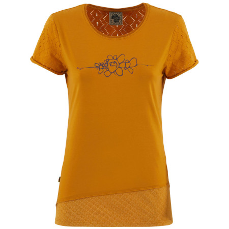 Damen-T-Shirt E9 Bonny 2.3 orange Yolk