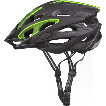 Helm Etape Biker schwarz/grün Black/GreenMat