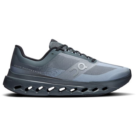 Herren Laufschuhe On Running Cloudsurfer Next blau/grau Stone/Marsh
