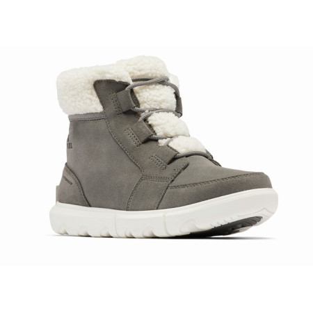 Damen Winterschuhe Sorel EXPLORER NEXT™ CARNIVAL WP grau Quarry, Sea Salt